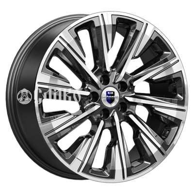 7,5x19/5x114,3 ET40 D60,1 Галего (КС1039) Алмаз черный