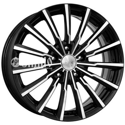 7x17/5x100 ET48 D56,1 Акцент (КС562) Алмаз черный