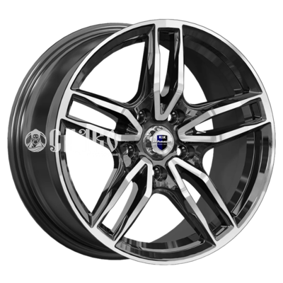 8x17/5x112 ET40 D57,1 Бартон (КС1110) Алмаз черный