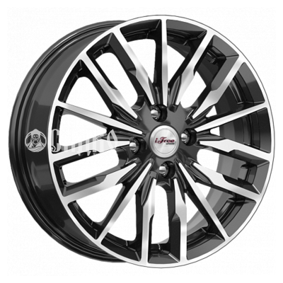 6x16/5x100 ET38 D57,1 Миконос (КС946) Блэк Джек