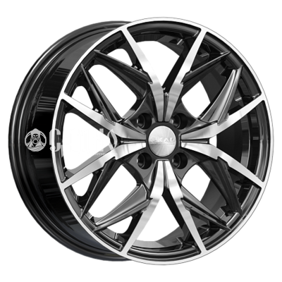 6,5x16/4x100 ET44 D56,6 Асти (КЛ377) Алмаз