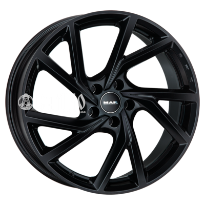 8x19/5x114,3 ET40 D76 Kassel Gloss Black
