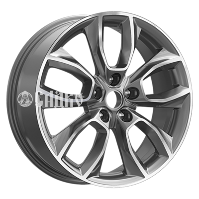7x18/5x114,3 ET45 D60,1 КР001 (Uni-S/Changan CS55 Plus/Belgee X70) Diamond Gloss Graphite