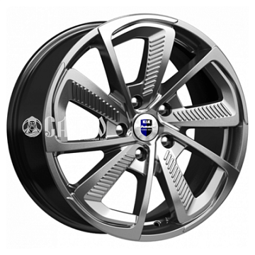 8x18/5x120 ET50 D65,1 C.T.G. (КС687) Дарк платинум