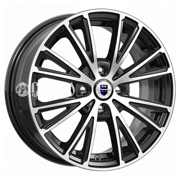 6x15/4x100 ET45 D67,1 Меандр (КС888) Алмаз черный SK