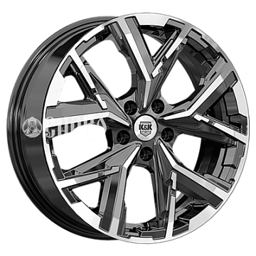 6,5x18/5x114,3 ET40 D66,1 Айона (КС1169) Алмаз черный