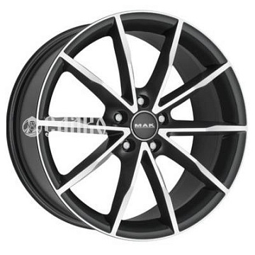 8x18/5x112 ET50 D57,1 Ringe Ice Black