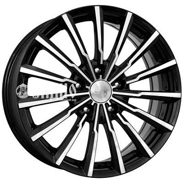 7x17/5x100 ET48 D56,1 Акцент (КС562) Алмаз черный