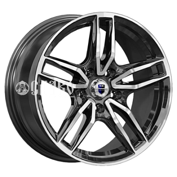 8x17/5x114,3 ET43 D67,1 Бартон (КС1110) Алмаз черный