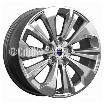 7x17/5x110 ET35 D67,1 Авиор (КС936) Дарк платинум брайт
