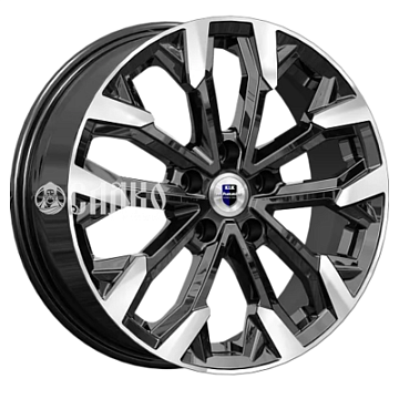 6,5x17/5x112 ET38 D66,6 Морейн (КС1046) Алмаз черный