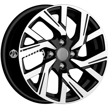 6x15/4x100 ET39 D60,1 КС1030 Алмаз черный