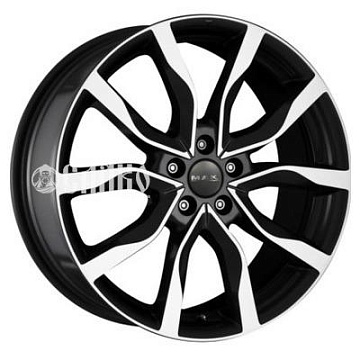 9,5x21/5x114,3 ET48 D76 Koln Black mirror