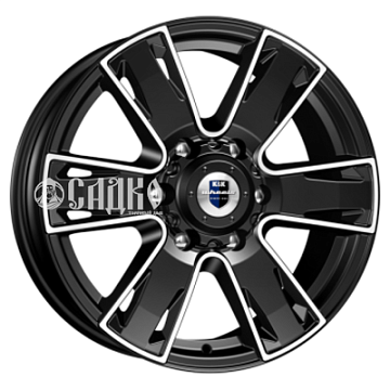 7x17/6x139,7 ET38 D67,1 Севенна (КС726) Алмаз черный