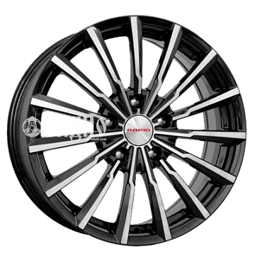 5,5x14/4x100 ET46 D54,1 Акцент-оригинал (КС641) Алмаз черный