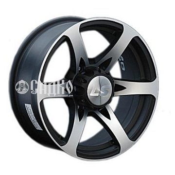 7,5x17/6x139,7 ET0 D107,1 165 BKF (Колпак+лого)