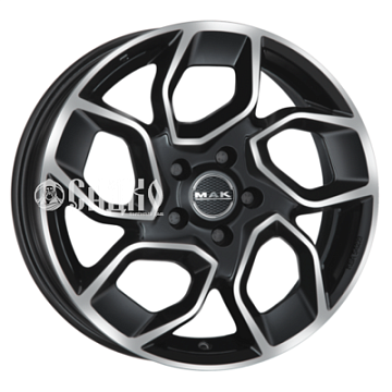 7x17/5x118 ET62 D71,1 Express Black mirror