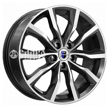 7,5x18/5x114,3 ET35 D67,1 Портер (КС906) Алмаз черный