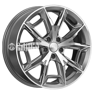 7,5x19/5x108 ET38 D60,1 Паркер (КЛ382) Алмаз графит