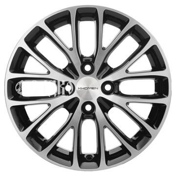 6x15/4x100 ET48 D54,1 KHW1506 (Rio/Solaris) Black-FP
