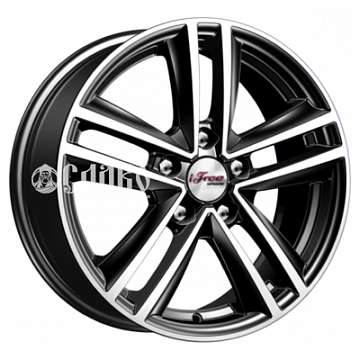 6,5x16/5x112 ET46 D57,1 Катар (КС885) Блэк Джек