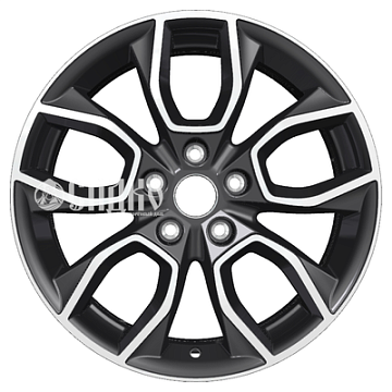 7x17/5x114,3 ET48,5 D67,1 KHW1713 (Sportage) Black-FP