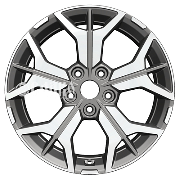 7x17/5x114,3 ET45 D67,1 KHW1715 (CX-5/i40/X-Trail) Gray-FP