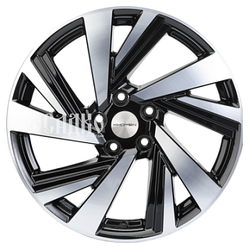 7,5x18/5x114,3 ET38 D67,1 KHW1801 (Outlander) Black-FP