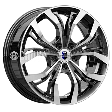 7x17/5x108 ET45 D60,1 Аламида-оригинал (КС705М) Алмаз черный