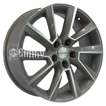 6x16/5x100 ET38 D57,1 KHW1604 (Kamiq/Rapid/Scala) F-Silver-FP