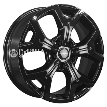 6,5x17/5x112 ET50 D66,6 KHW1710(2) (Mercedes Vito) Black