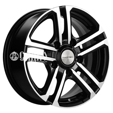 6,5x16/5x139,7 ET35 D98,5 KHW1602 (Niva 4x4 Bronto) Black-FP