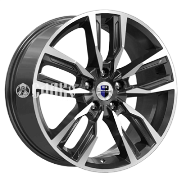 8x18/5x120 ET30 D72,6 Борэй (КС901) Алмаз черный