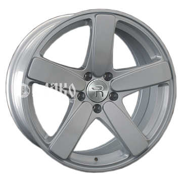 9x18/5x112 ET21 D66,6 PR15 Sil (конус, PR002)