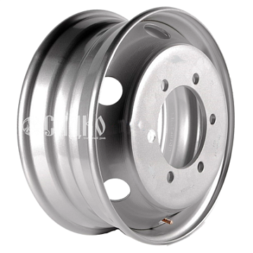 6x16/6x222,25 ET125 D164 B19DS44,4 Silver (6002) Азия (HD72,78, HINO, ISUZU)