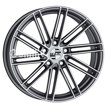 9x20/5x112 ET26 D66,45 Leipzig Gunmetal Mirror Face