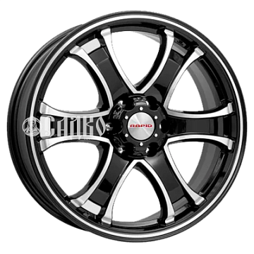 7,5x18/6x139,7 ET33 D100,1 Балеар-оригинал (КС727) Алмаз черный